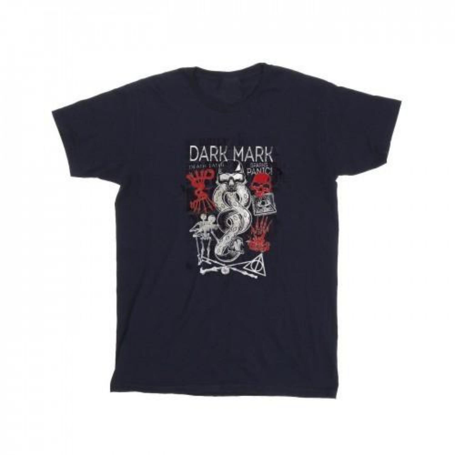 HARRY POTTER Mens Dark Mark Cotton T-Shirt XXXXL