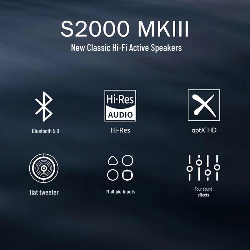 Edifier S2000MKIII Active Hi-Fi Bookshelf Speakers (CN version)