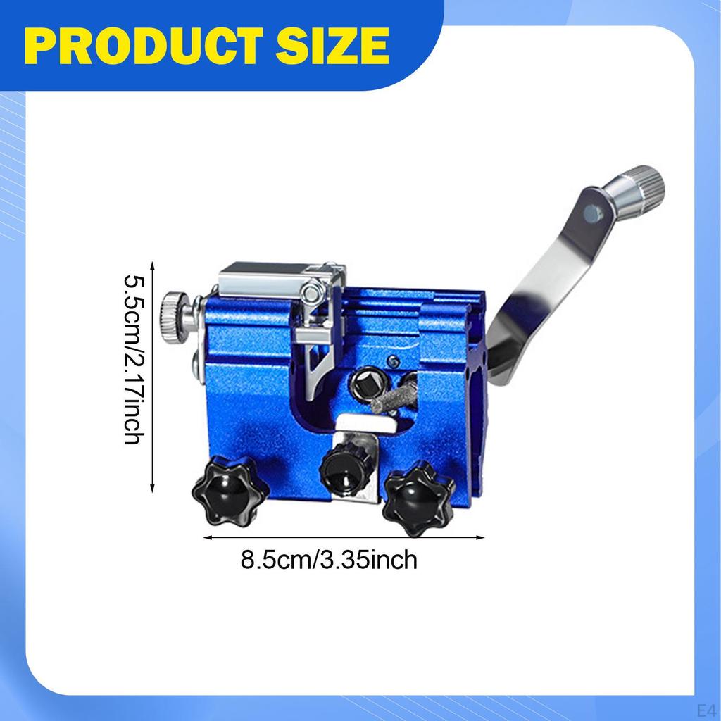 Chain Sharpener Hand Tool Multifunctional Sturdy Crank
