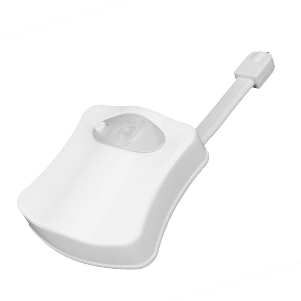 Toilet Sensor Light with 8 Color LED Hanging Body Toilet Cover Lamp Night Light for Bathroom