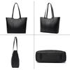 CC-MAX tote bag a4 handbag Looks expensive PU leather casual formal commute With zipper business independence lightweight simple Elegant ladies CC2402