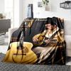 Elvis Presley Customize Your Name Blanket Gift Personalized Blanket Durable Comfort for Seaside Couch Livingroom Nap for All Occasions