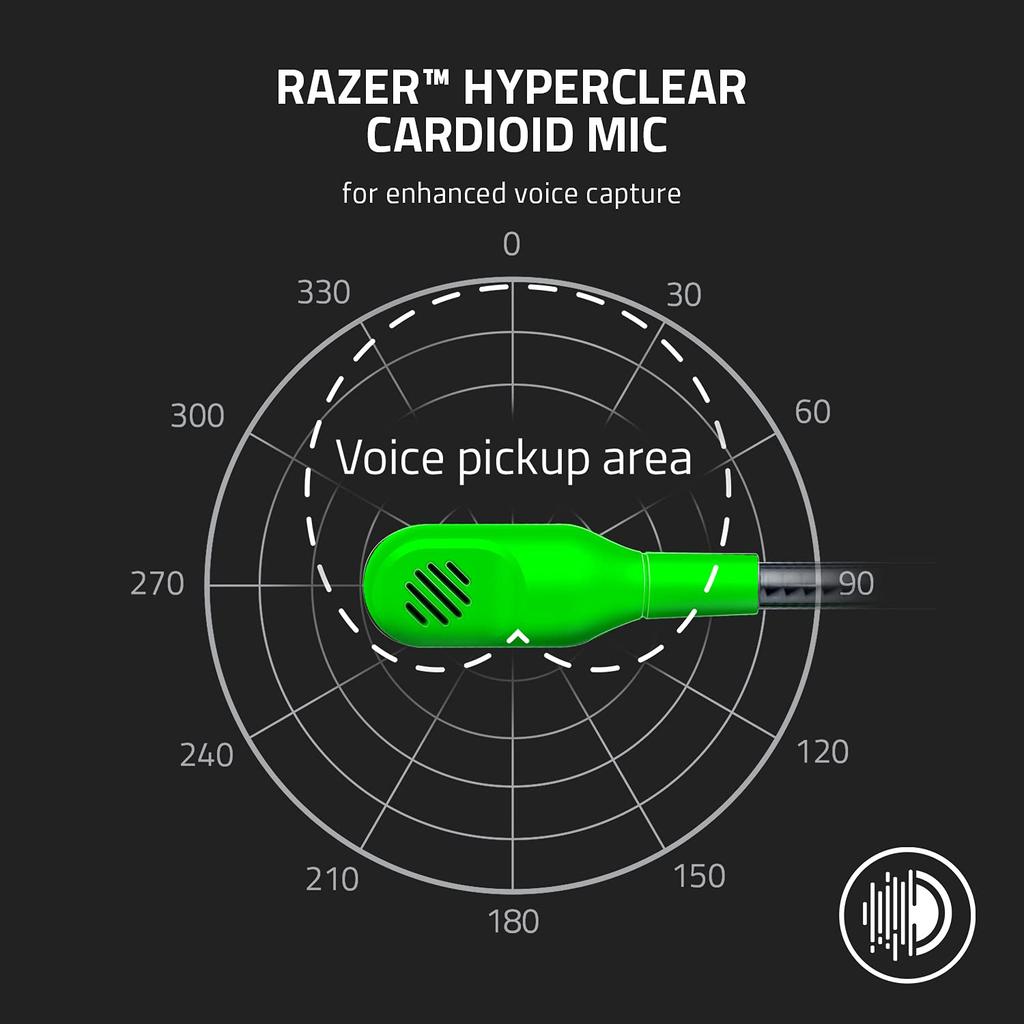 Razer BlackShark V2 X Gaming Surround Sound 50mm Drivers Memory Foam Cushions for and Switch Audio Jack Green Headset 7.1 - - - PC, PS4, PS5, - 3.5mm