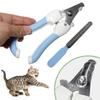 Sharp Stainless Steel Pet Nail Clipper Set Nail File Paw Trimmer Cat Dog Claw Cutters Pet Grooming Cleaning Tools Cleaning Care