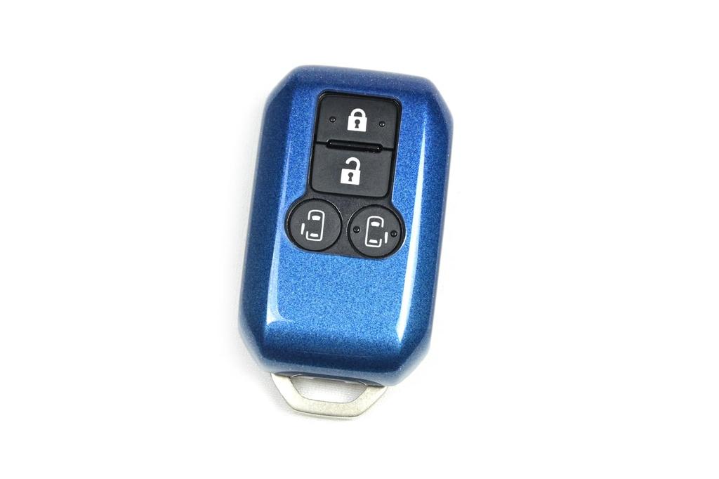 SecondStage Suzuki Smart Key Cover Type 22 Vehicle Sliding Wagon R Jewelry Collection Lapis Lazuli S030P03 (Hybrid Only, Door, Spacia, Solio, Smile,