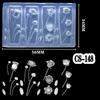 Silicone Nails Embellishment Molds Flower Theme Small Accessories Crafting Molds Suitable for Beauty Enthusiasts Present