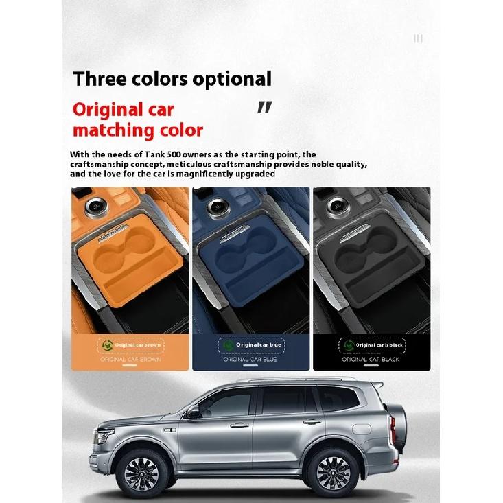 Central Control Push-Pull Box Handrail Box for Great Wall GWM WEY TANK 500 Tank500hi4t Tank500hi4z 2024 2025 Accessories