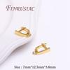 Multi Styles 18K Gold Plated Earwires,Fasteners For Earrings,Hooks For Earring DIY Jewelry Making Supplies,Earring Hook Clasp