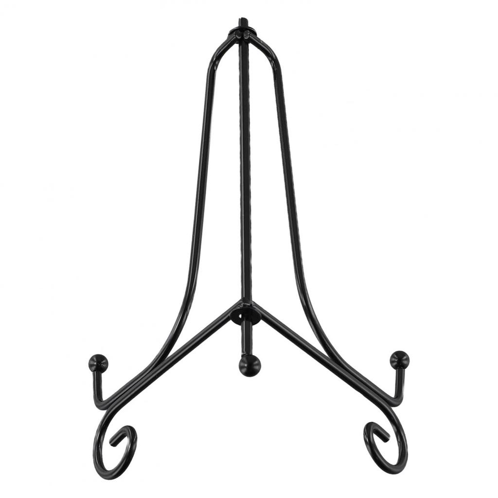 Aufbewahrungsständer Tablettstütze Schwarze Eisenplatte Ausstellungsständer