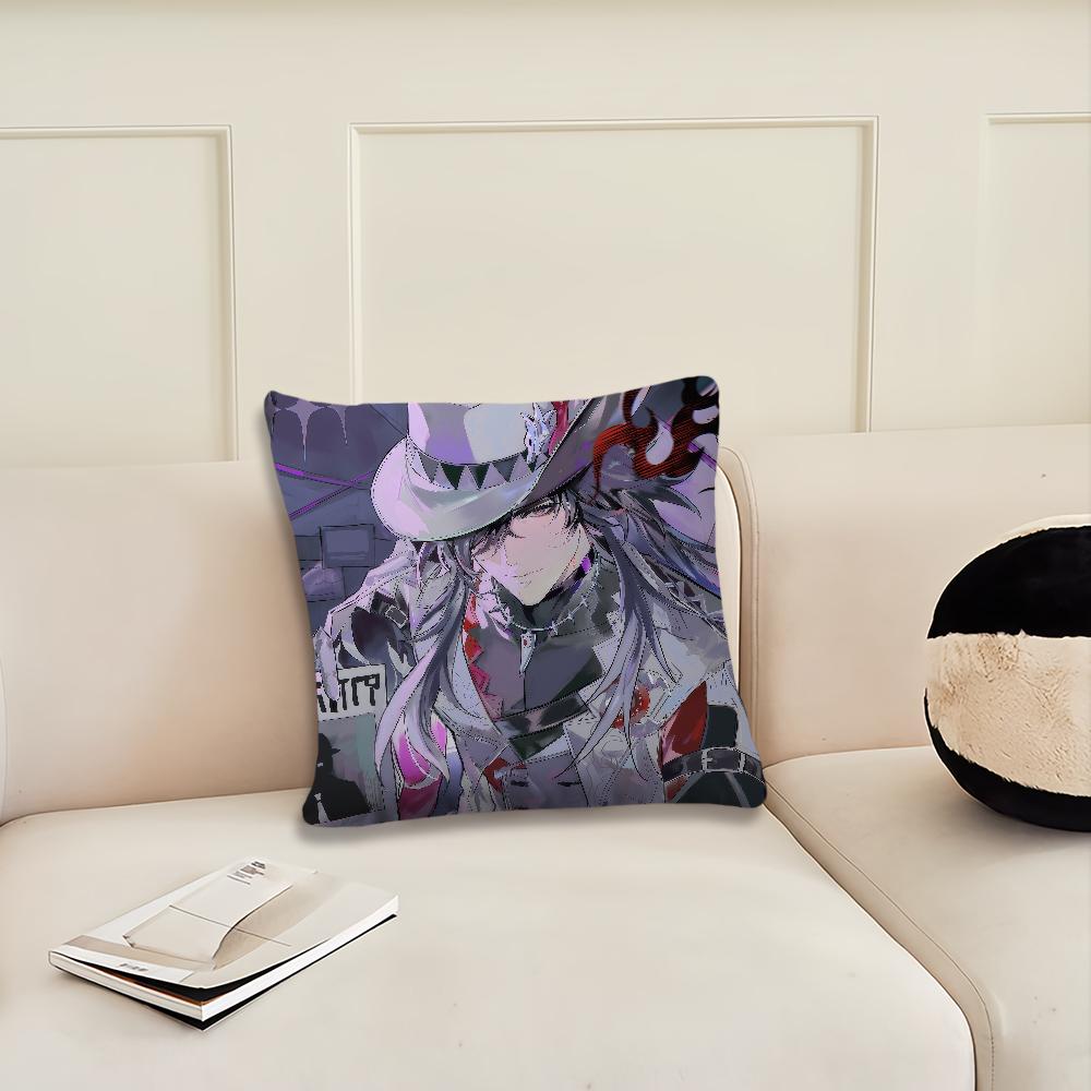 Game Honkai Star Rail Ashveil Cushion Cover Pillow Cover Decoration Room Home Sofa Living Office Car Nordic Simplicity