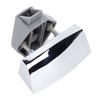 Keyless RV Push Cabinet Lock Zinc Alloy Stylish Push Button Lock for Yachts Motorhome Caravan Camping Vehicles Chrome
