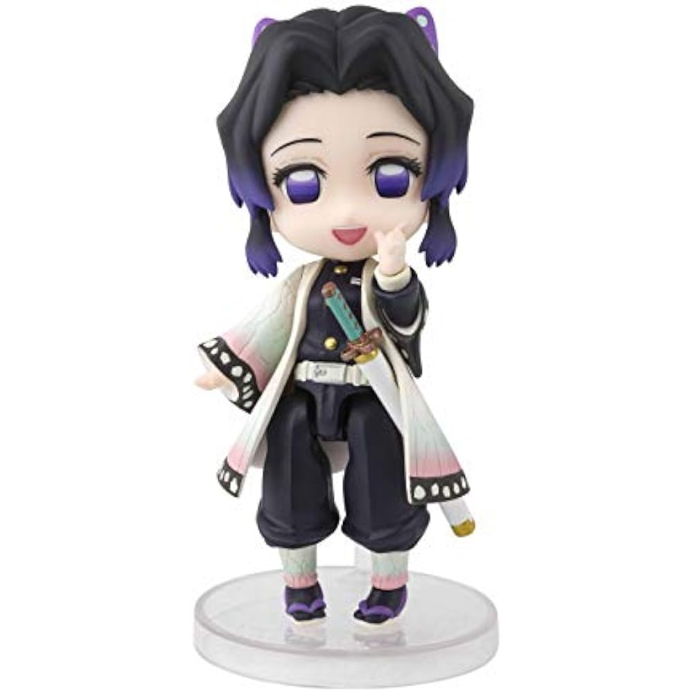 TAMASHII NATIONS Figuarts Mini Demon Slayer: Shinobu Kocho Approx. 90mm PVC/ABS Pre-painted Actio...