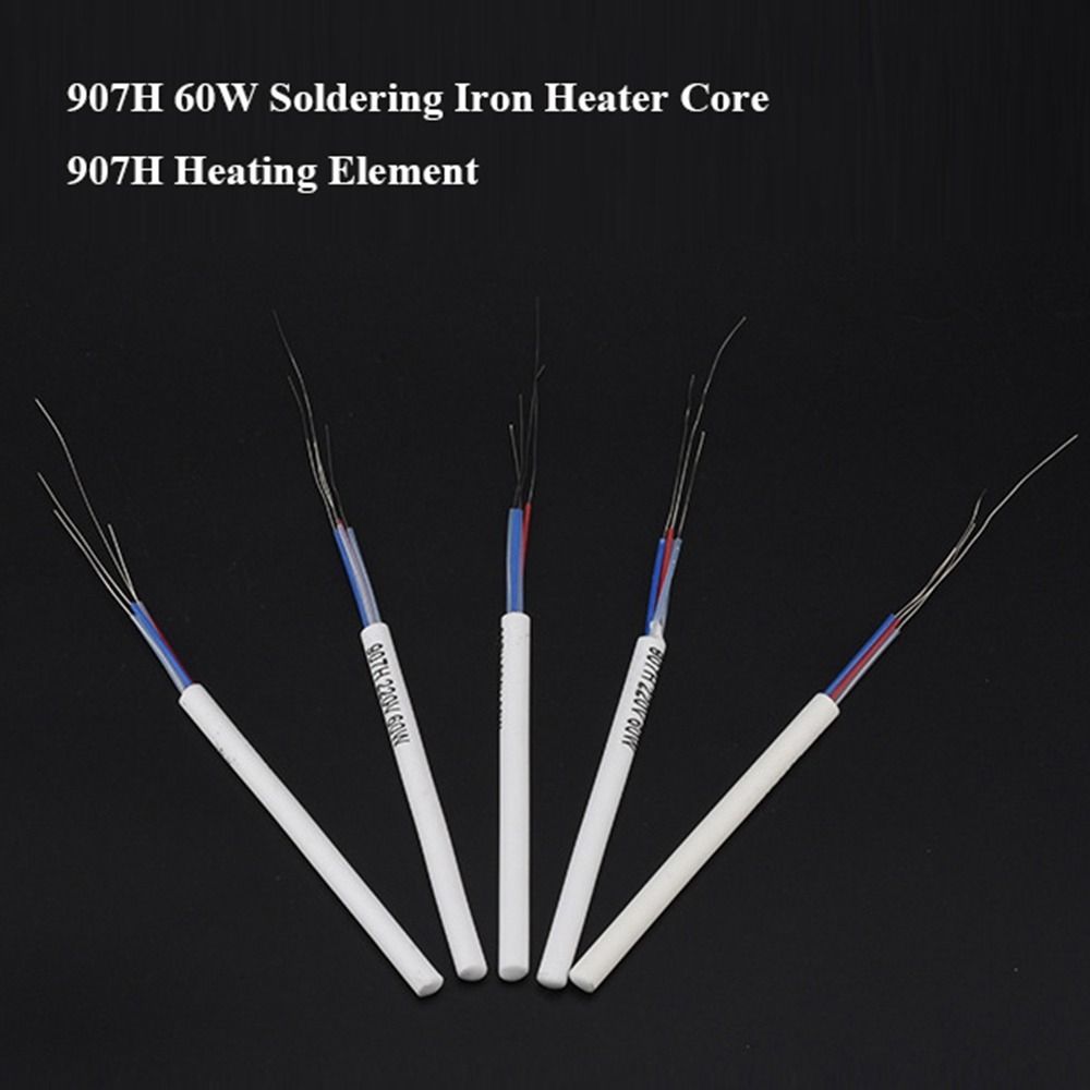 High Quality 907H 60W Soldering Iron Heater Core 200-480℃ 230/110V 907H Heating Element Ceramics Metalworking Soldering Station