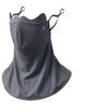 Ice Silk Breathable Sun Protection Mask: Women's Full Face and Neck Shield for Cycling