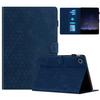 For Samsung Galaxy Tab A9+ Case Honeycomb Printed Leather Tablet Cover with Card Slot