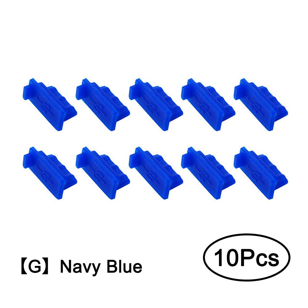 10pcs/Set 5g  USB Soft Silicone Anti Dust Plug Cover For Interface Universal Dustproof Protector Tablet PC Notebook Laptop