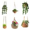 Rearview Mirror Charms- Knitted Small Hanging- Plant for Car Home-Decoration