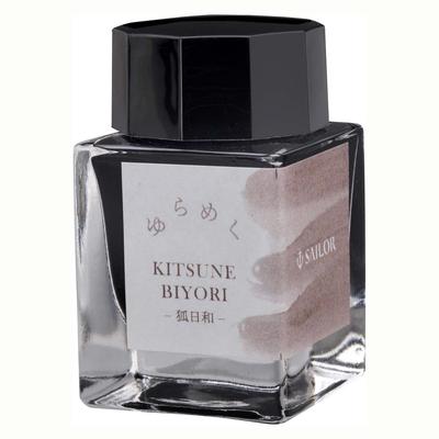Sailor fountain pen Fountain Pen Bottle Ink Shimmering Ink Kitsune Biyori KITSUNE BIYORI Dye 20ml 13-1529-201