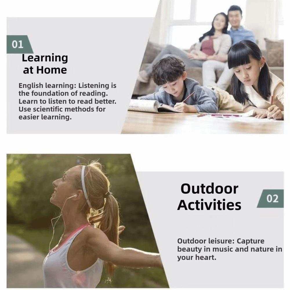 Hochwertiger Sound Tragbarer CD-Player USB-Anschluss Musik-Player Bluetooth-Player Intelligentes Lernen