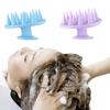 1pc Portable Silicone Head Massage Brush, Deep Cleansing Scalp and Hair Care Brush, Massage Shampoo Brush, Shower Brush