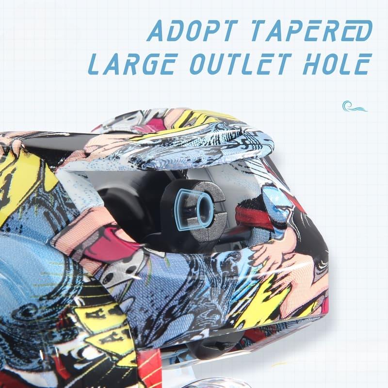 Full Metal Fishing Reel Colorful Cartoon Design Suitable for Freshwater and Saltwater Fishing Perfect Holiday Gift Fishing Reel Baitcaster