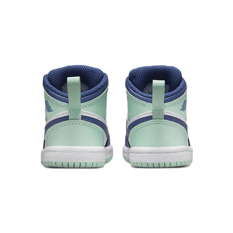 Jordan 1 Mid Mystic Navy Mint Foam TD 640735-413