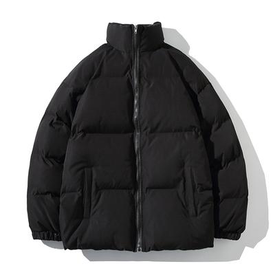 Zimní bunda Pánské Parky Zesílený Teplý Kabát Pánské Bundy se Stojáčkem Jednobarevná Parka Kabát Dámská Móda Streetwear 5XL