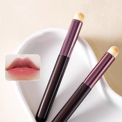 Profesjonalny pędzel do makijażu ust okrągła główka wielofunkcyjny rozcierający szminkę korektor cienie do powiek rozświetlacz Liptints Cosmetics