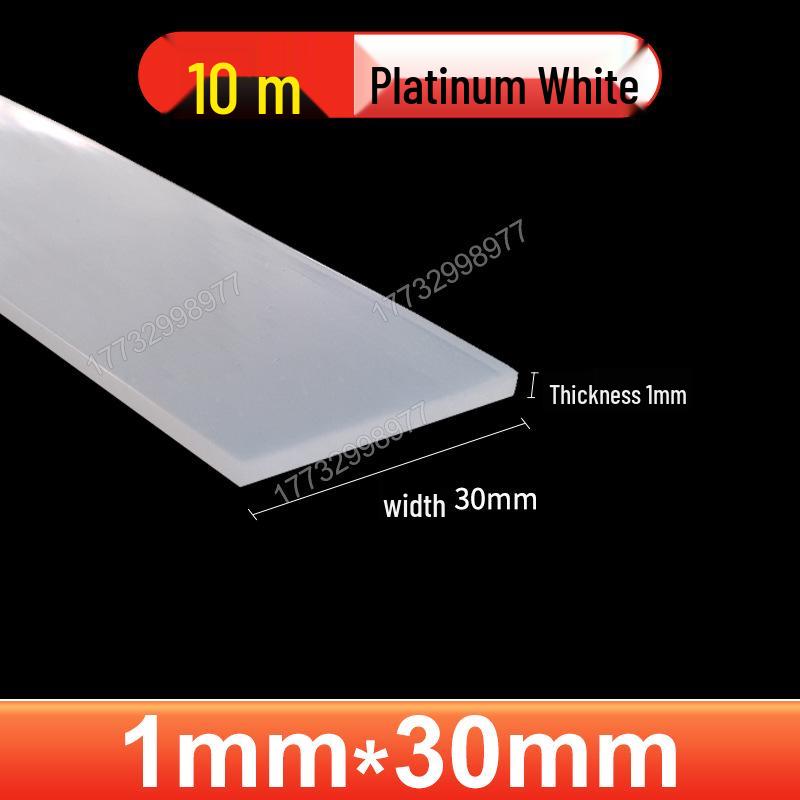 High-Temperature Resistant Transparent Silicone Rubber Sealing Strip