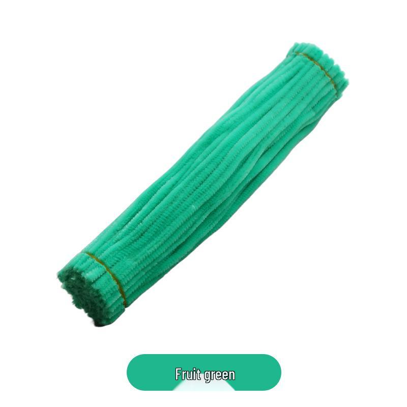 Buntes Chenilledraht DIY-Set: Verschlüsselte, veränderbare Pfeifenreiniger für pädagogische Kinderprojekte