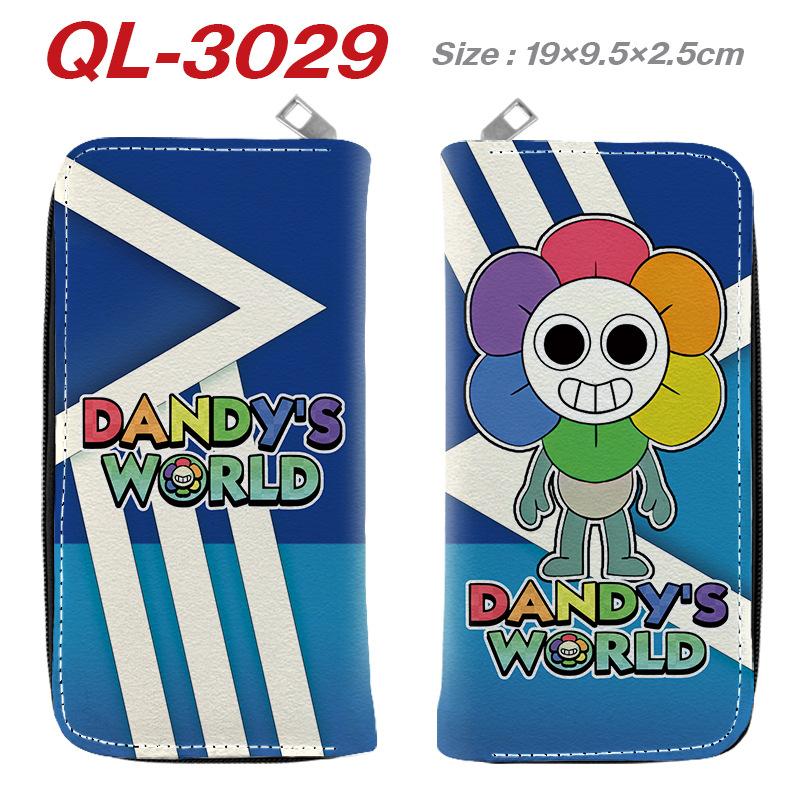 Space Dandy Anime Wallet PU Leather Long Zip Purse Full Color Waterproof Card Holder