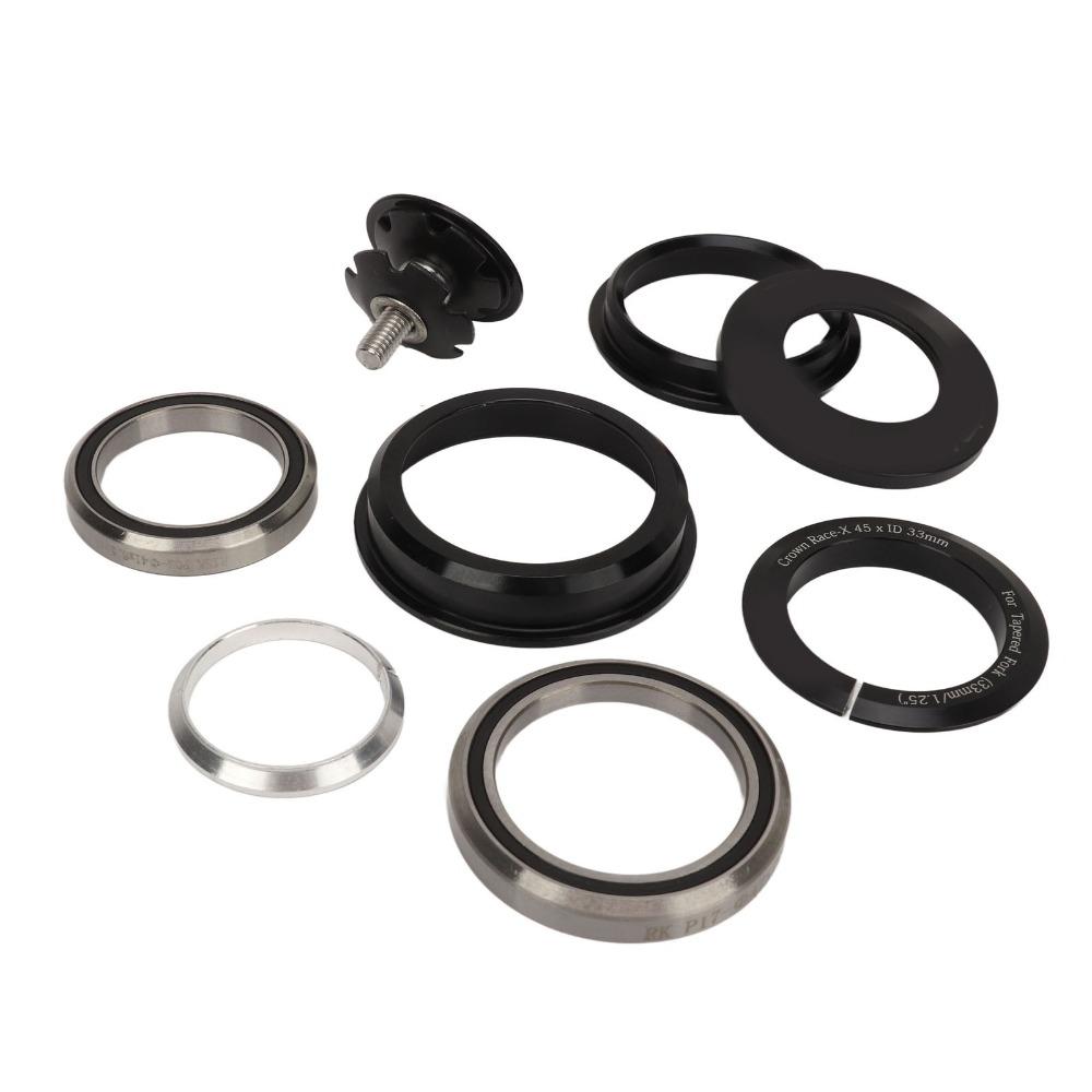 CNC Machined Bicycle Front Fork Bowl Set Bike Headset Kit Bike Front Fork Installation