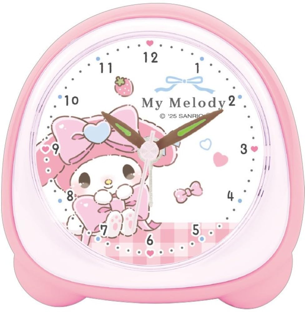 Sanrio My Melody Mini Light Clock Runrun Ribbon -