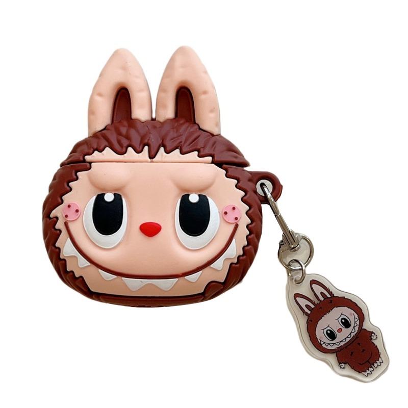 3D Příšera Pro Pouzdro Airpods 4 Pro Apple Airpods 1 2 3 Pro 2 Pouzdro na Sluchátka Roztomilý Kryt na Bezdrátové Nabíjení Sluchátek Kreslený