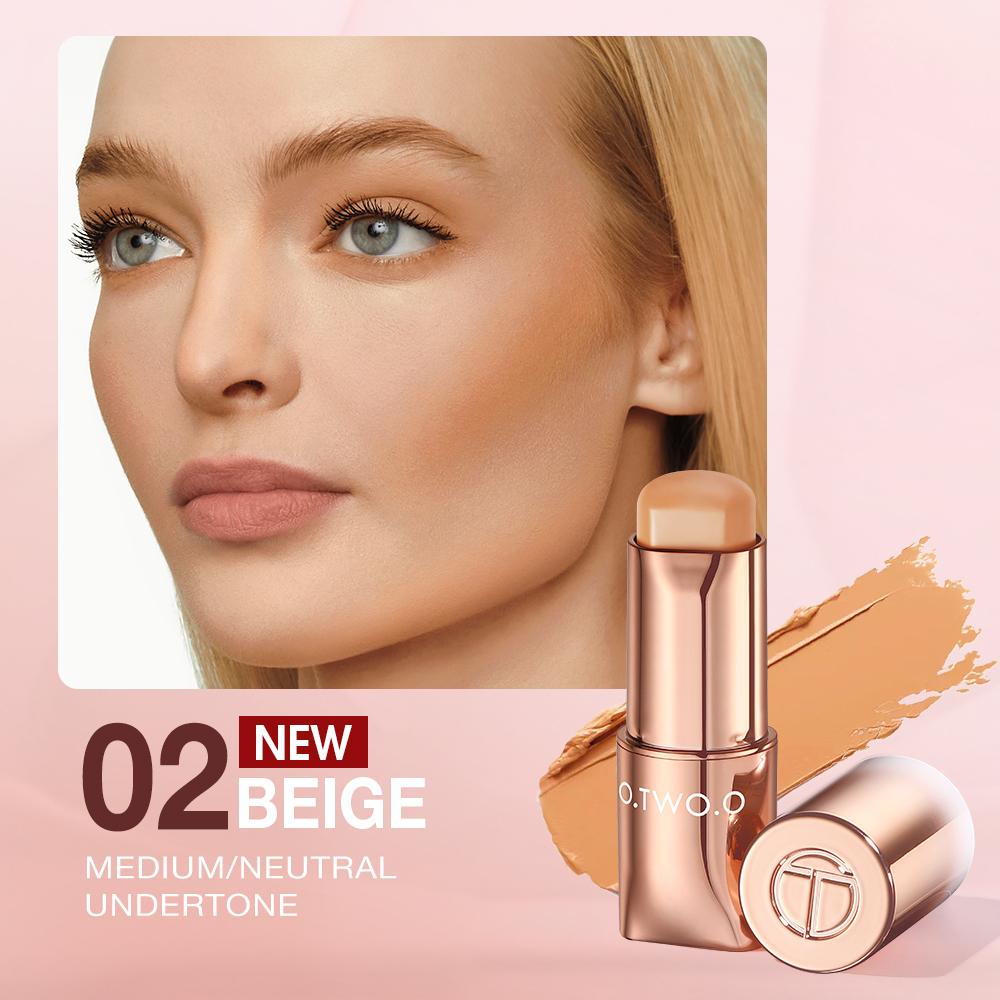 O.TWO.O Contour Stick Cream Stick illuminante leggero a lunga tenuta, facile da scolpire, correttore per il viso, abbronzante, penna per il contouring