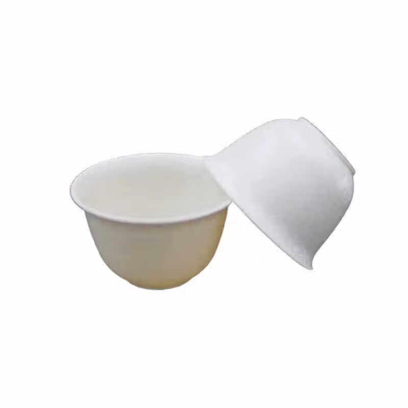 Small Disposable Rice Husk Kung Fu Tea Cup