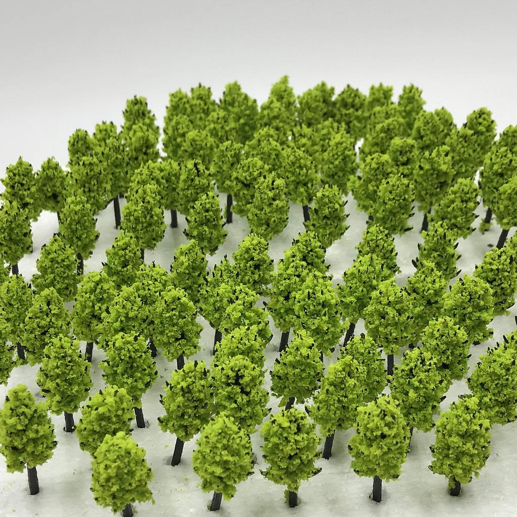 DauStage Cedar Tree Forest Choose Your Color or N for and Model Miniature Light Model, Size, Gauge, Dioramas, Railways, Architecture, Trees,