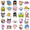 Entzückendes 50er Set Sanrio Sticker Kuromi für Gepäckdekor