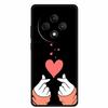 For Oppo Reno12 F 5G Case 12 F 4G Lovely Soft Silicone TPU Painted Cat Phone Cover For Oppo Reno12 FS Back Cases Fundas Bumper