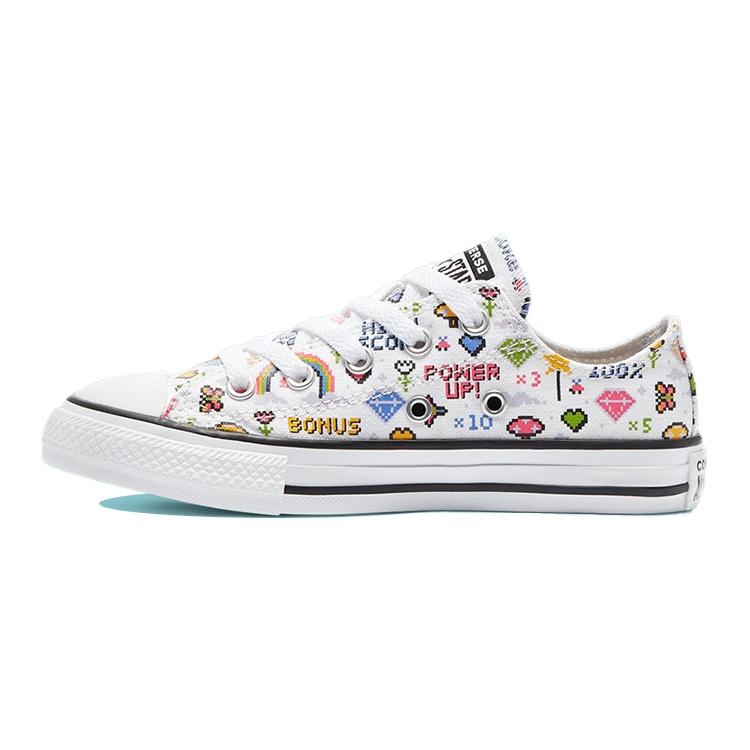 Converse CTAS OX White Kids 670171C EU 34