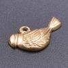 5pcs 18k Real Gold Plated Animal Pendant Stainless Steel Butterfly Charm For Jewelry Making Supplies Papillons Fuxk Men Pendants