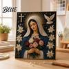 Pearl Painting Kit Sentimental Present DIY Faux Virgin Mary Faith Kit Art Religious Craft Set