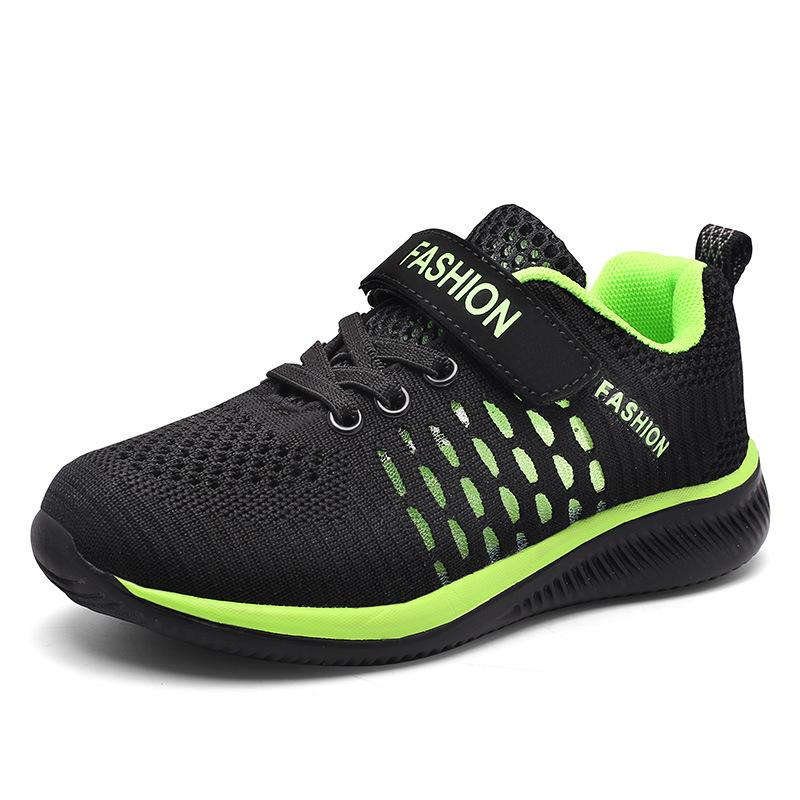 

Повсякденне дитяче взуття середнього та старшого віку, нове дихаюче спортивне взуття для хлопчиків та дітей старшого віку, легке сітчасте взуття для дівчаток, дитяче бігове взуття 39