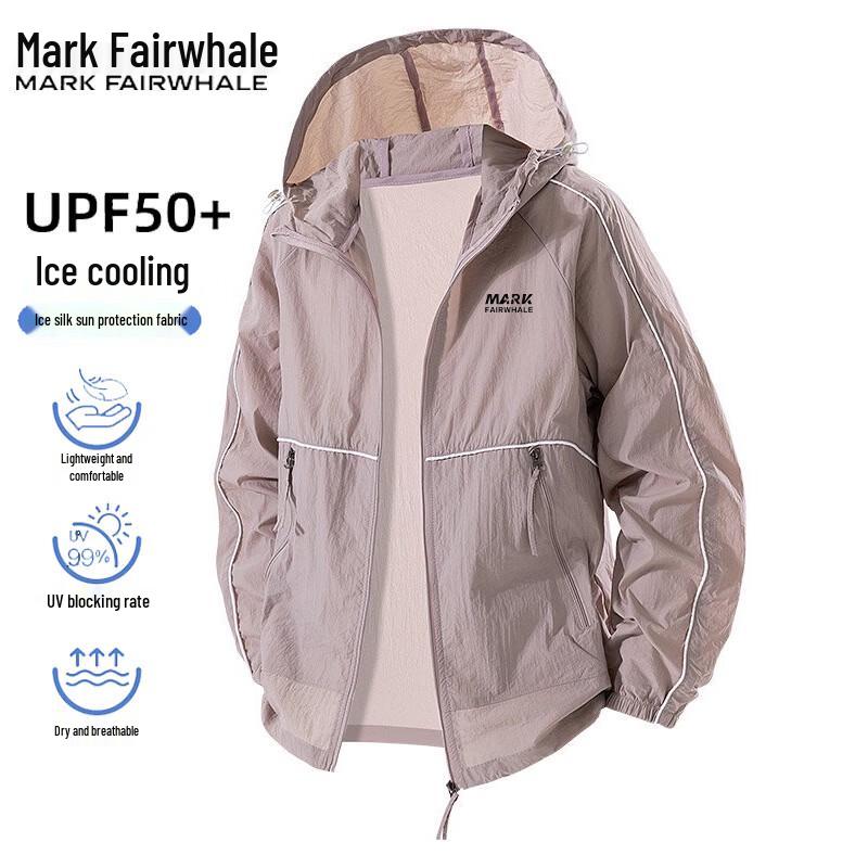 Mark Fairwhale Men s Hooded Sun Protection Jacket M