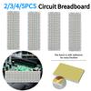 2-5PCS Spliceable Circuit Boards MB-102 Universal Experiment Boards Solderless Breadboard for Circuit Assembly Commissioning