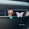 Kitty Cat Mermaid Car Air Vent Diffuser Stone Ornament Handmade Creative Gift Stress Relief Car Decoration