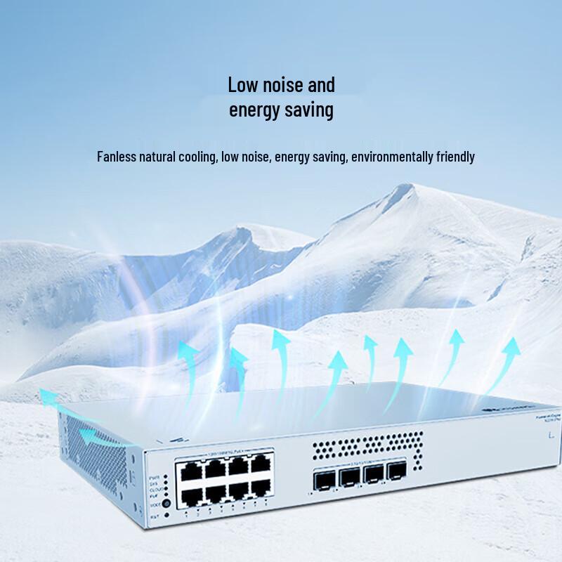 Huawei Kunling 8-Port Gigabit Managed PoE Switch S220S-8P4J8