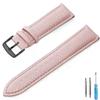 Litchi Pattern Soft Leather Watch Band Bracelet 12mm 14mm 16mm 18mm 20mm 22mm Replacement Wrist Straps Watchbands