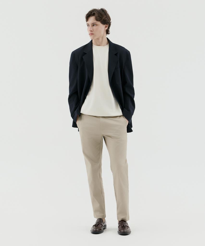 Tradclub Core 3-Button Comfort Casual Setup Suit Blazer (Black)