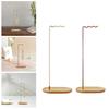 Brush Stand Gifts with Base Versatile Chinese Wood Indoor Wind Chime Bracket